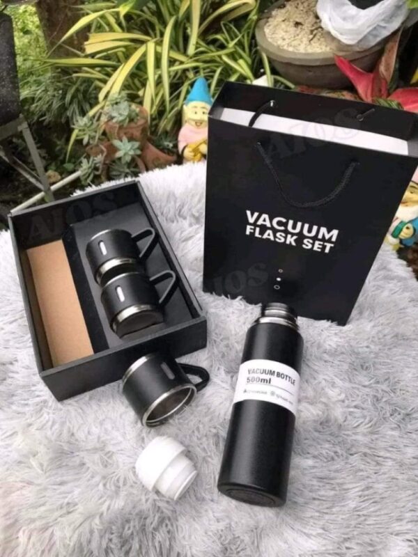 Vacuum Flask Set (500ml) ভ্যাকুয়াম ফ্লাক্স সেট - Image 2