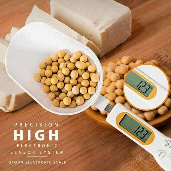 Digital Spoon Scale, Digital Measuring Spoon, 300g/0.1 Digital LCD Measuring Spoon Scale Electronic Weighing Spoon Scale Household Kitchen Accessory - Image 3