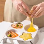 Breakfast Frying Pan, Nonstick Egg Frying Pan, 4-in-1 Nonstick Pan, Cooking Fry Pan for Breakfast - Image 2