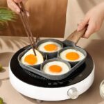 Breakfast Frying Pan, Nonstick Egg Frying Pan, 4-in-1 Nonstick Pan, Cooking Fry Pan for Breakfast - Image 3