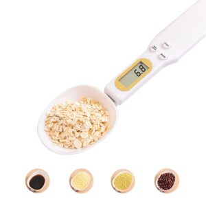 Digital Spoon Scale, Digital Measuring Spoon, 300g/0.1 Digital LCD Measuring Spoon Scale Electronic Weighing Spoon Scale Household Kitchen Accessory