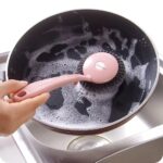 Long Handle Stainless Steel Wire Dishwashing Cleaning Brush - Image 6